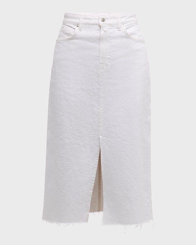 Victoria Denim Midi Skirt